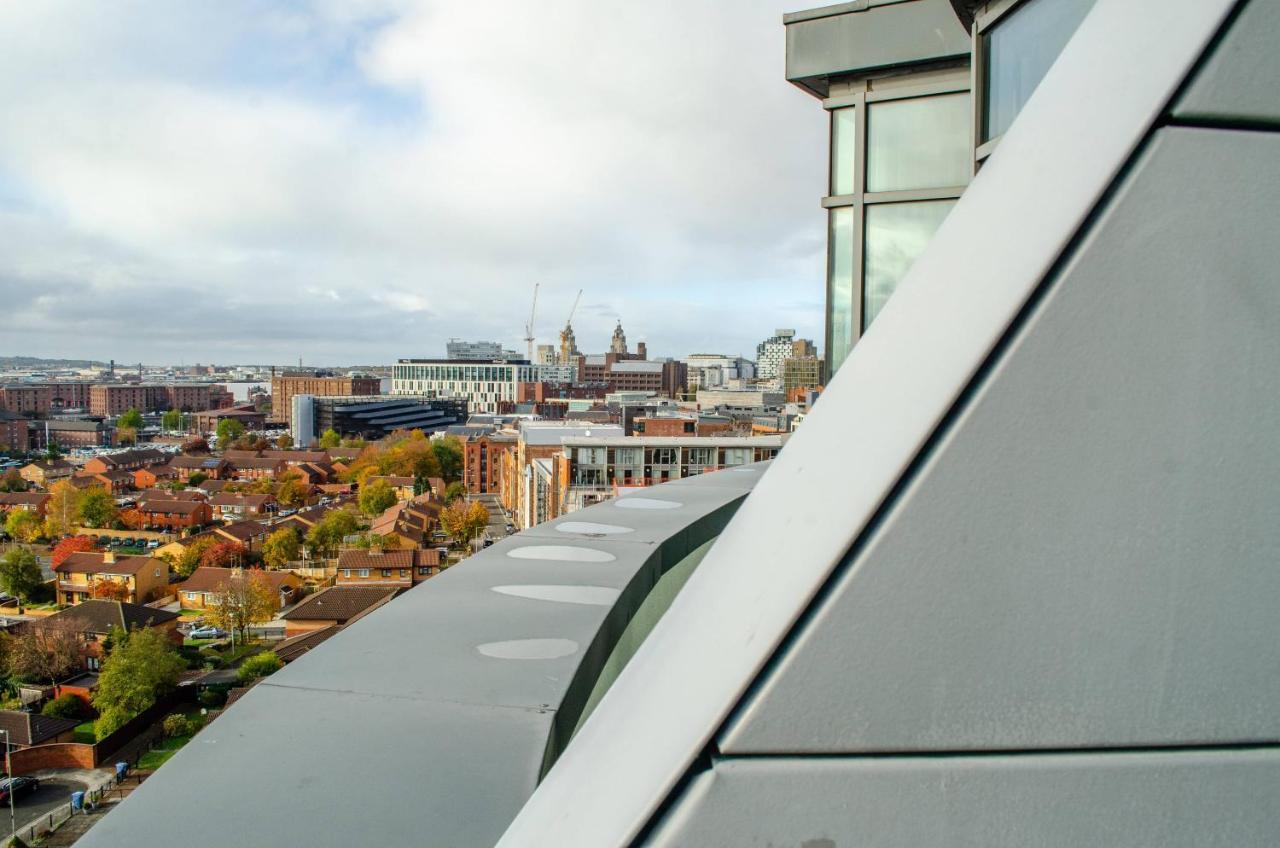 Penthouse In Liverpool City Centre - Free Parking - Balcony - By Happy Days المظهر الخارجي الصورة